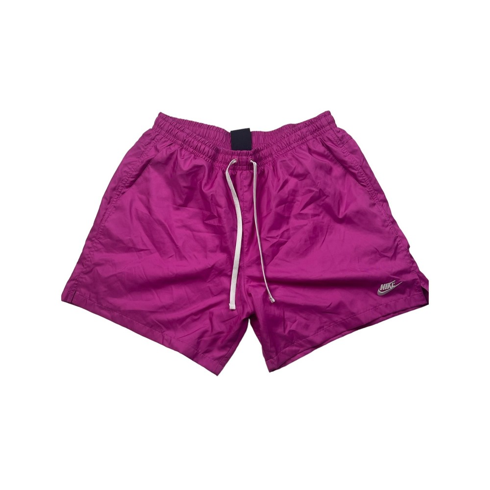 Nike Athletic Shorts Men XL Pink White Swoosh Active Gym